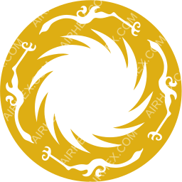 Chengdu Airlines Symbol logo (dark)