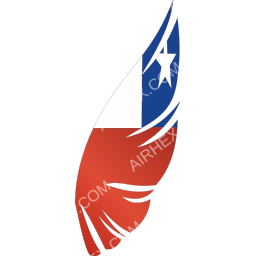 Chilejet Symbol logo (dark)