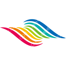 Colorful Guizhou Airlines Symbol logo