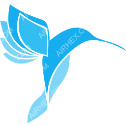 EcoJet Symbol logo (dark)