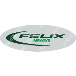 Felix Airways Symbol logo (dark)