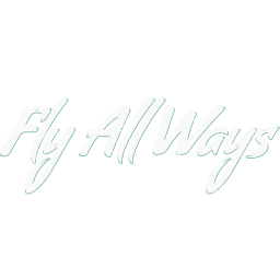 Fly All Ways Symbol logo (dark)