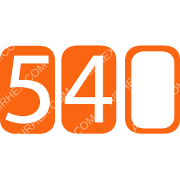 Fly540 Symbol logo (dark)