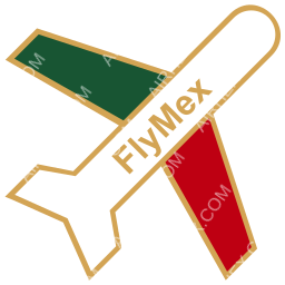 FlyMex Symbol logo (dark)
