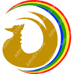 Golden Myanmar Airlines Symbol logo