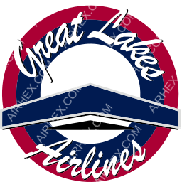 Great Lakes Airlines Symbol logo (dark)