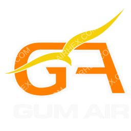 Gum Air Symbol logo (dark)