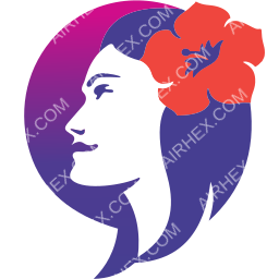 Hawaiian Airlines Symbol logo (dark)