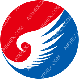Hebei Airlines Symbol logo (dark)
