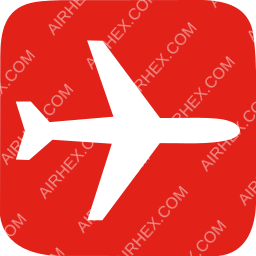 Helvetic Airways Symbol logo (dark)