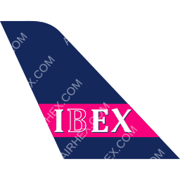 Ibex Airlines Symbol logo (dark)