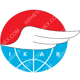 Ikar Symbol logo (dark)