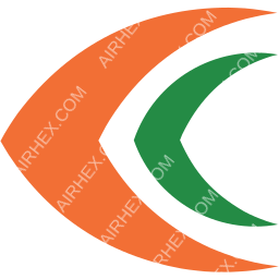 IndiaOne Air Symbol logo (dark)