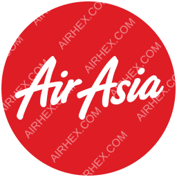 Indonesia AirAsia Symbol logo (dark)