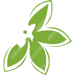 Jasmin Airways Symbol logo (dark)