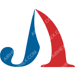 Jet Asia Airways Symbol logo (dark)