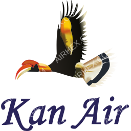 Kan Air Symbol logo (dark)
