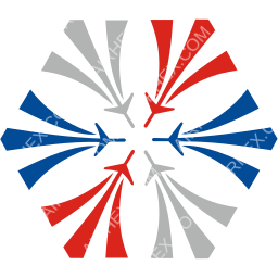 Kostroma Air Symbol logo (dark)