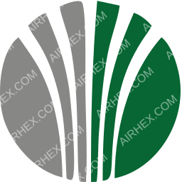 Mahogany Air Symbol logo