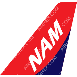 NAM Air Symbol logo (dark)