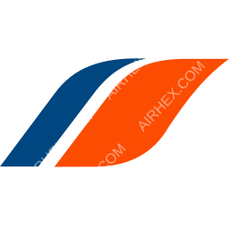 Pan Pacific Airlines Symbol logo (dark)