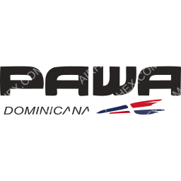 PAWA Dominicana Symbol logo (dark)