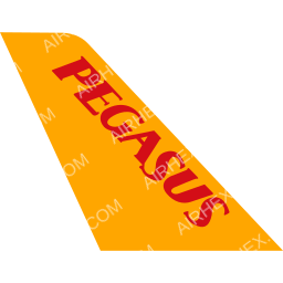 Pegasus Airlines Symbol logo (dark)