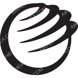 Primera Air Symbol logo (dark)