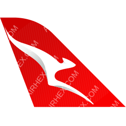 Qantas Symbol logo (dark)