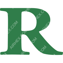 R Airlines Symbol logo (dark)