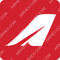 Royal Flight Symbol logo (dark)