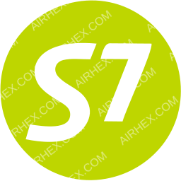 S7 Airlines Symbol logo (dark)