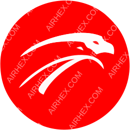 SBA Airlines Symbol logo (dark)