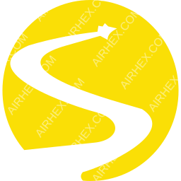 Sharp Airlines Symbol logo (dark)