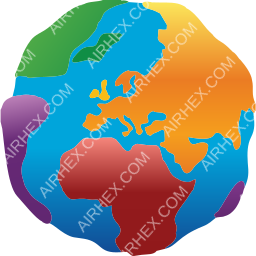 Small Planet Airlines Symbol logo (dark)