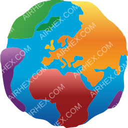 Small Planet Airlines Poland Symbol logo (dark)