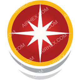 Star Peru Symbol logo (dark)