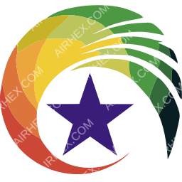 Starbow Symbol logo (dark)