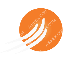 Taban Airlines Symbol logo (dark)