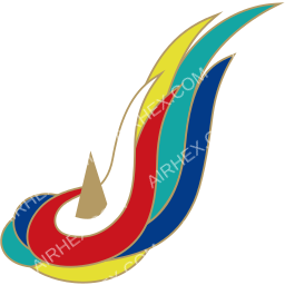 Tian Jiao Airlines Symbol logo (dark)