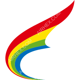 Tibet Airlines Symbol logo (dark)