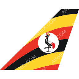 Uganda Airlines Symbol logo (dark)
