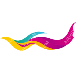 Urumqi Air Symbol logo (dark)