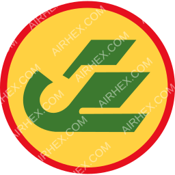 Uzbekistan Airways Symbol logo (dark)