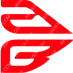 Vologda Air Company Symbol logo (dark)