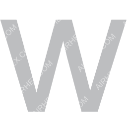 White Airways Symbol logo (dark)