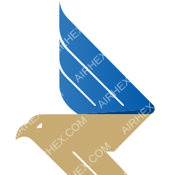 Zagros Airlines Symbol logo (dark)