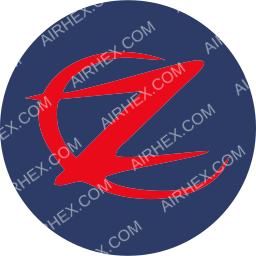 Zagrosjet Symbol logo (dark)