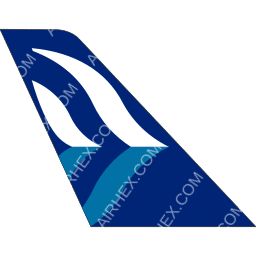 Aegean Airlines Tail logo (dark)