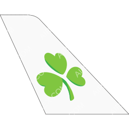 Aer Lingus Tail logo (dark)
